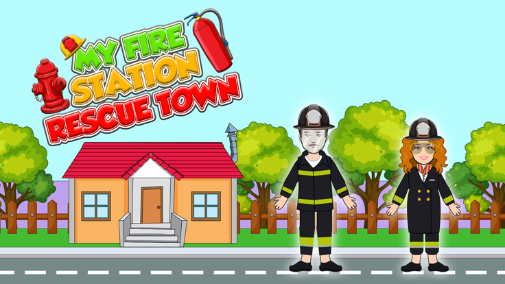 我的消防车站救援消防员消防车游戏游戏截图