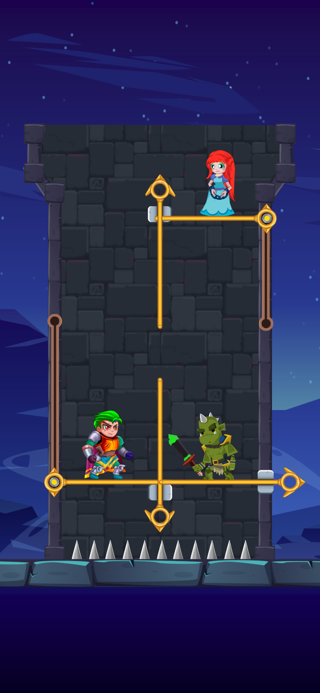 英雄救美游戏截图