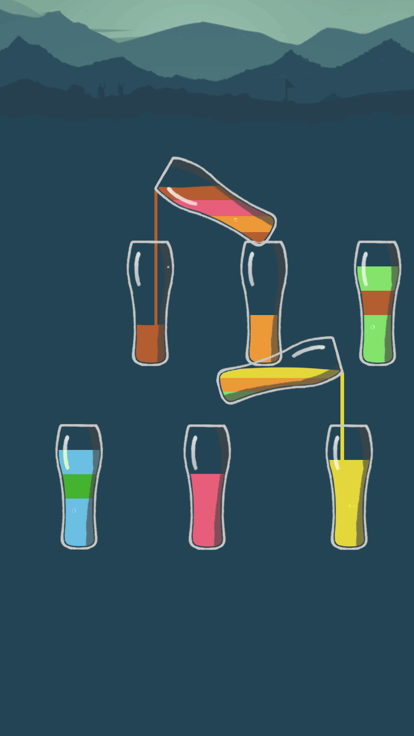 倒水模拟器-开心益智拼一拼游戏截图