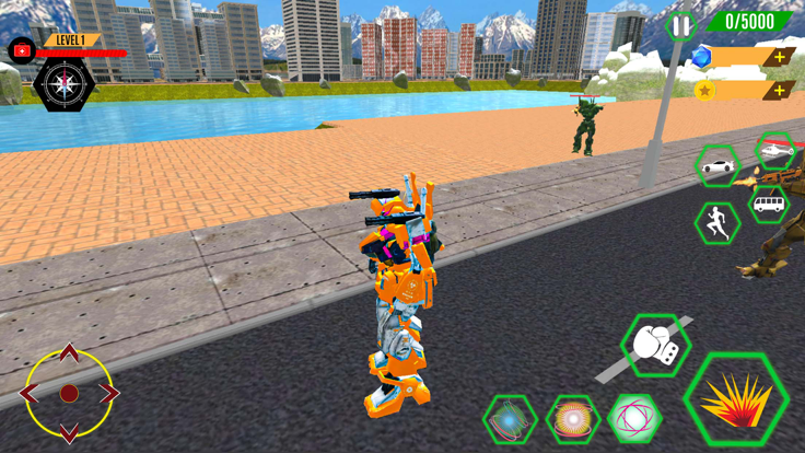 Multi-Transform Robot Shooting游戏截图