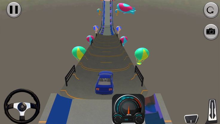 Mega Car Stunts Ramp Car Game游戏截图