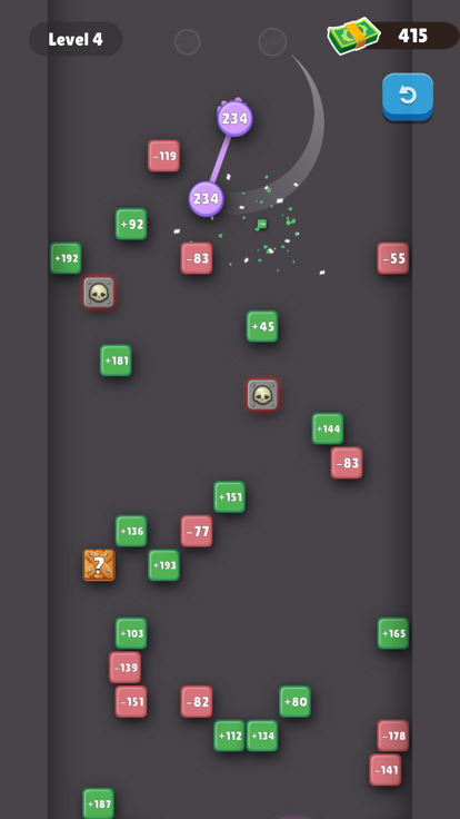 Fall and Hit!游戏截图