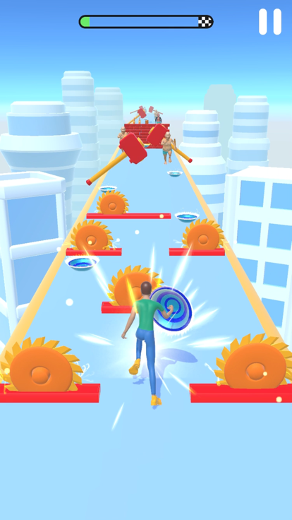 Shield Stack Run游戏截图