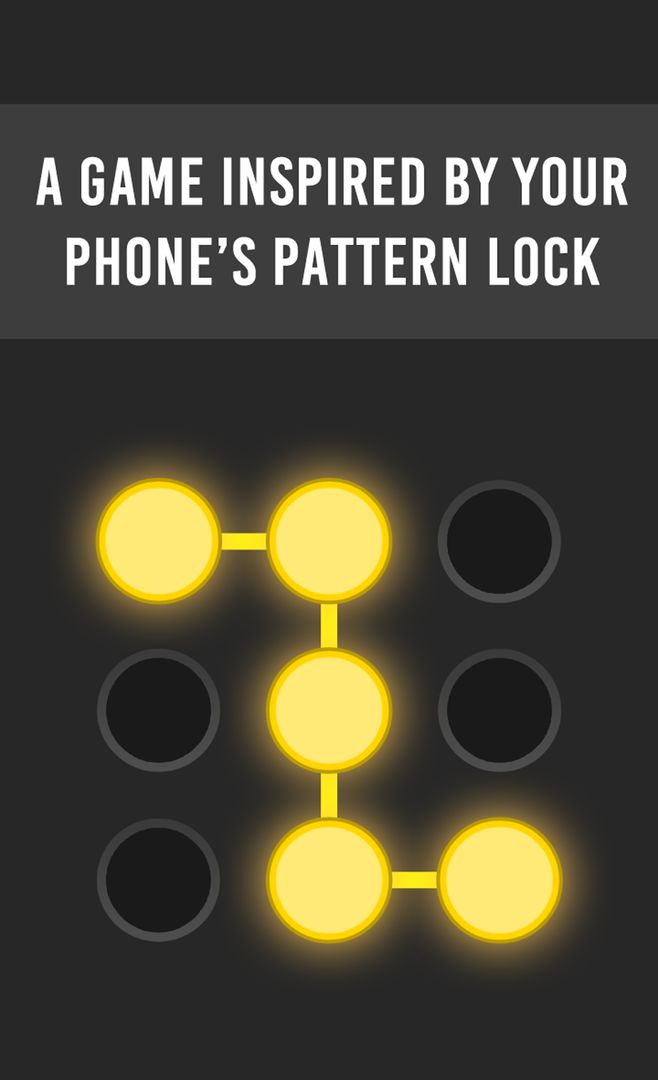 Screenshot of Neon Hack: Pattern Lock Game