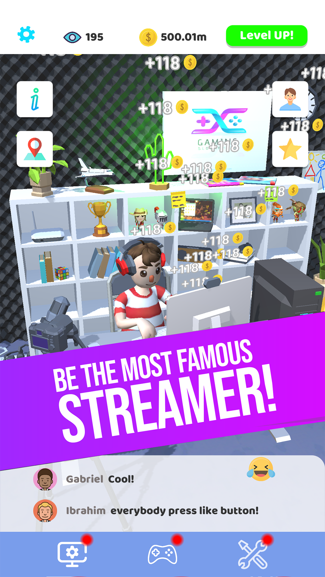 Idle Streamer!游戏截图