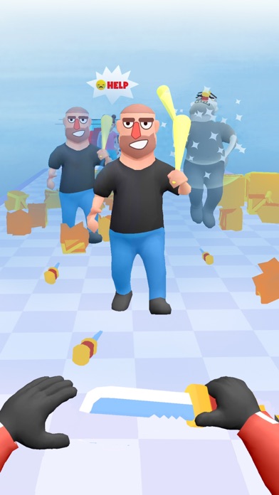 《命中大师3D：飞刀刺客》游戏截图