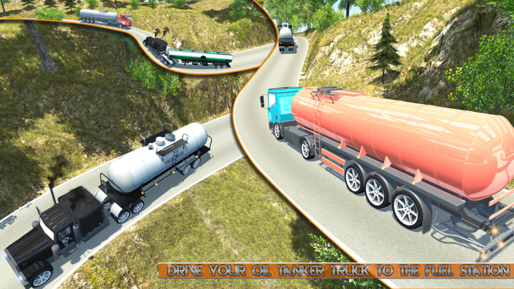 Offroad Truck Oil Transporter游戏截图