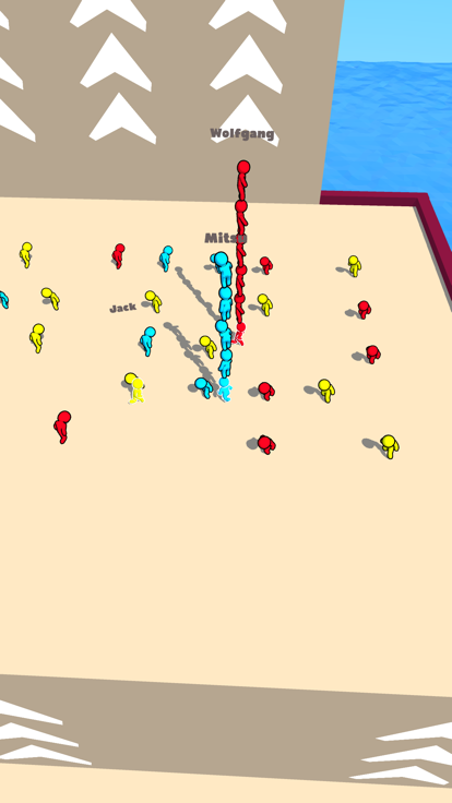 Stickman Bridge Race游戏截图