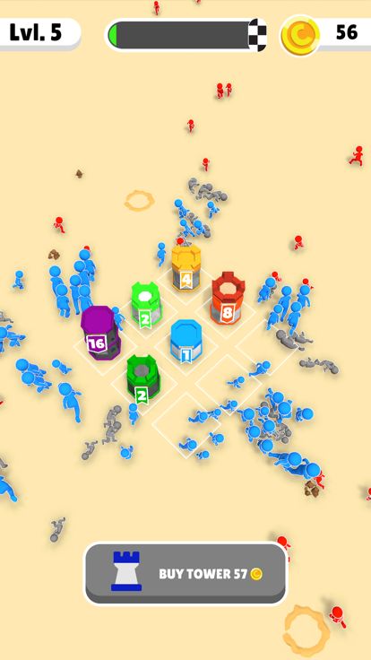 Merge Defenser游戏截图