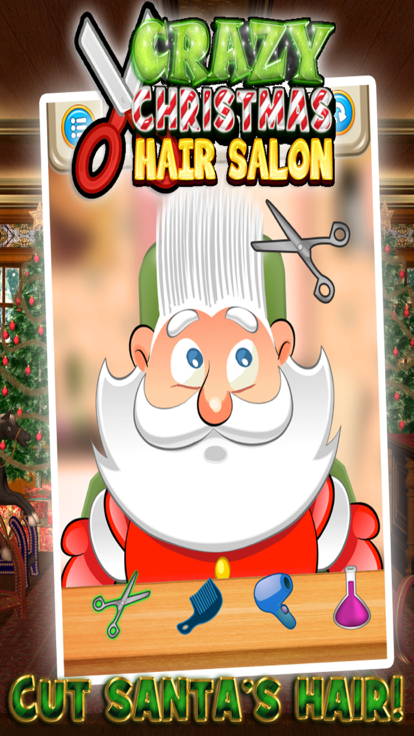Crazy Christmas Hair Salon游戏截图
