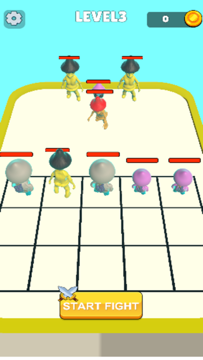 蓝精灵猫：蓝猫合并奔跑游戏截图