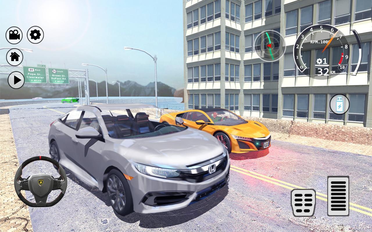 Drift Simulator Civic Sedan 2018 Android Download Taptap