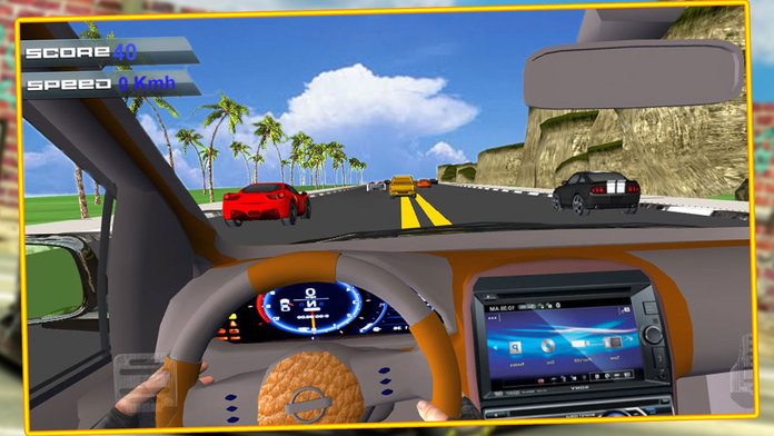 高速公路车驾驶游戏截图