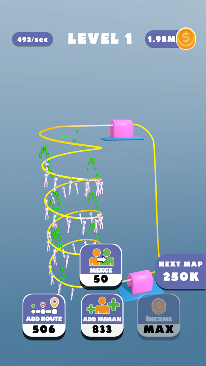 Zipline Human游戏截图