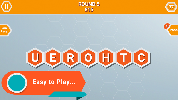 Word Honeycomb: Play and Learn游戏截图
