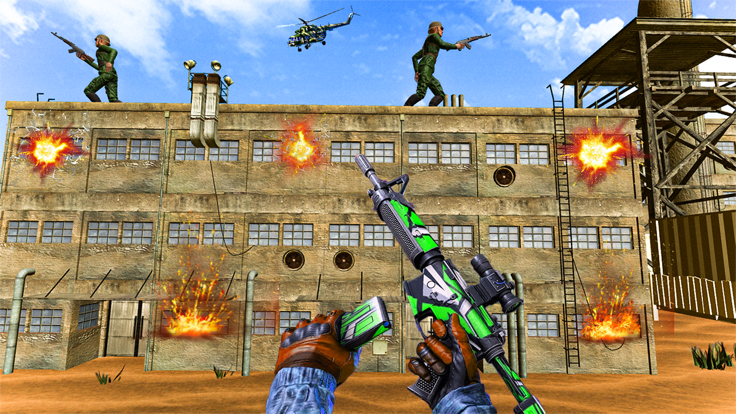 精英突击队射击游戏截图