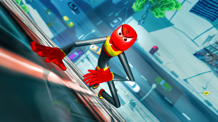 火柴人 蜘蛛 绳索 英雄 3D游戏截图