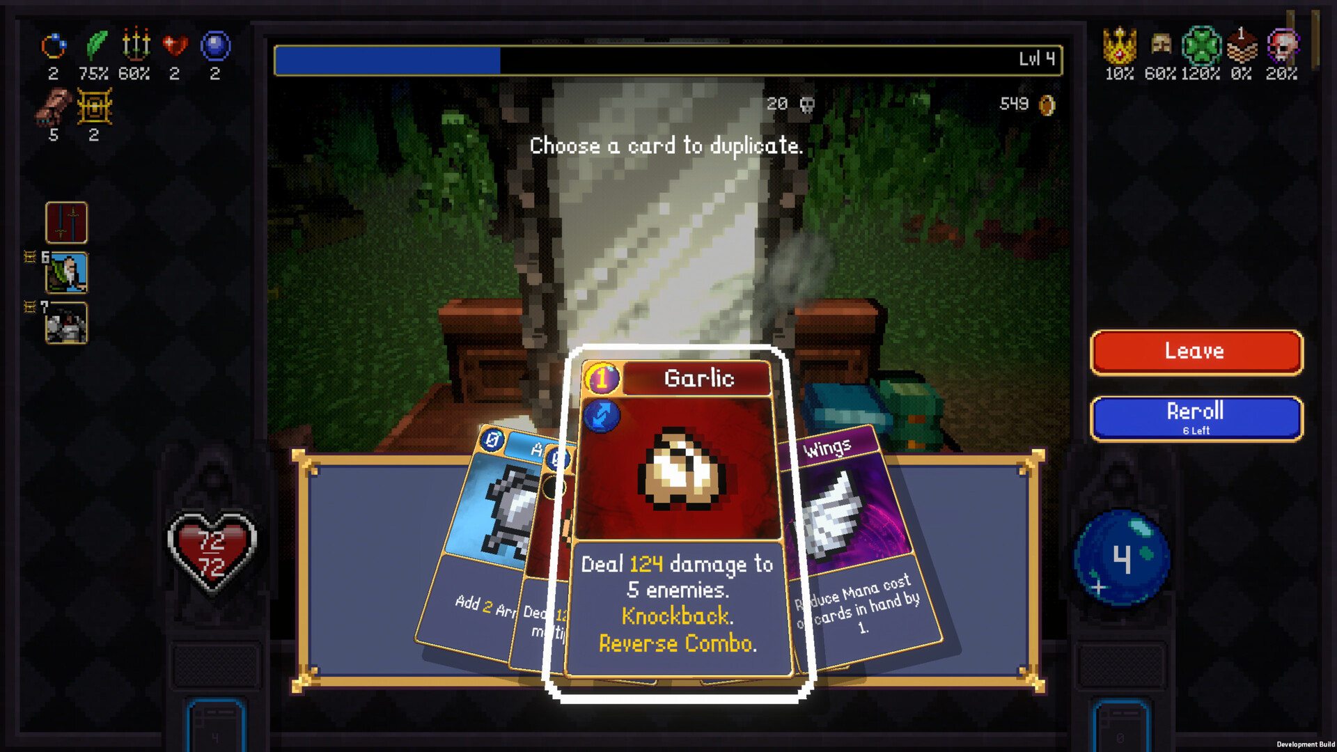 Vampire Crawlers: The Turbo Wildcard from Vampire Survivors游戏截图