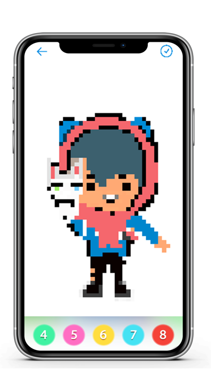 Toca Life Coloring Number游戏截图