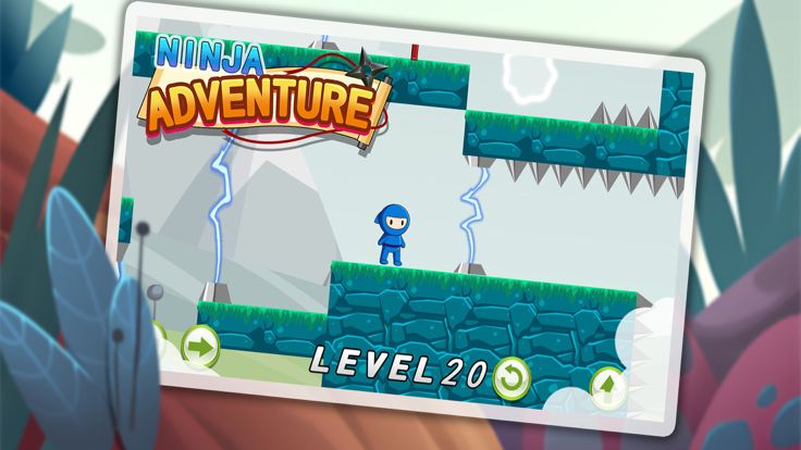 忍者部落大冒险-经典闯关游戏单机游戏截图