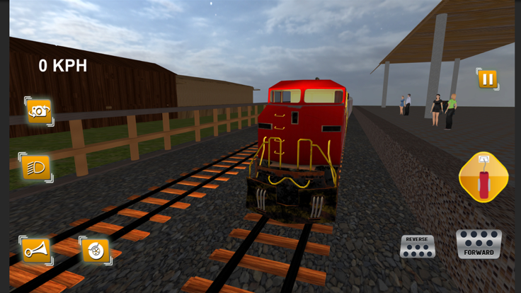 Real Train Simulator 3D Game游戏截图