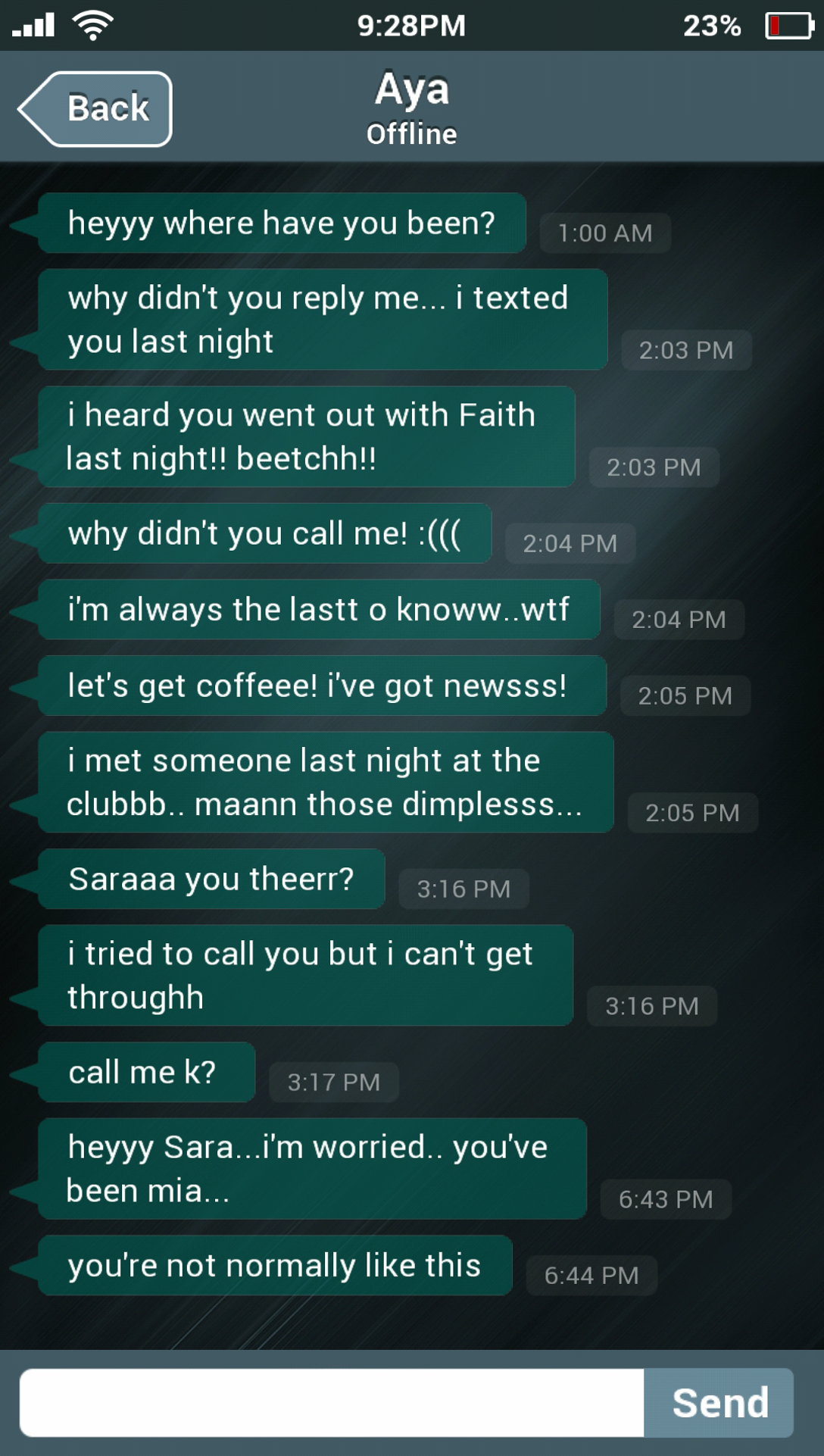 萨拉失踪了游戏截图