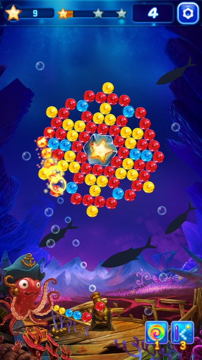Captain Bubble（泡泡龙船长）开心泡泡大作战游戏截图