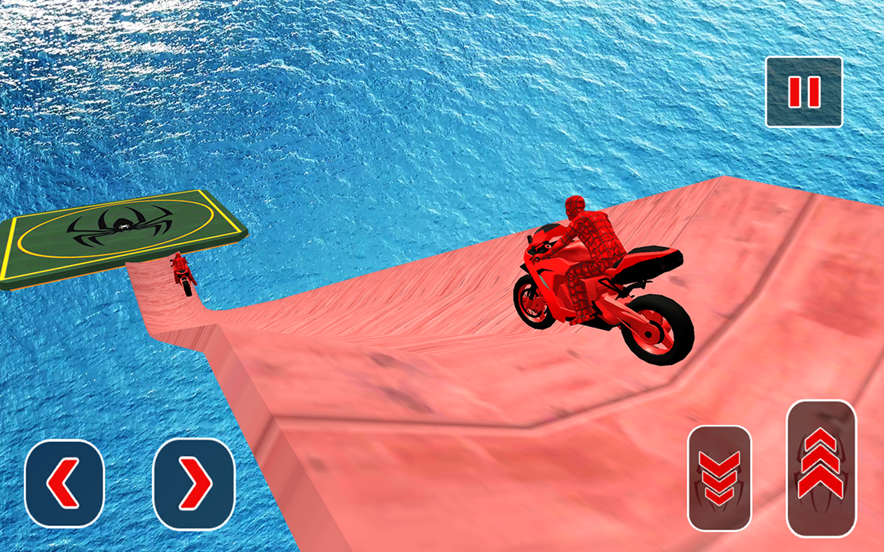 spiderman bike race game spiderman bike race game
