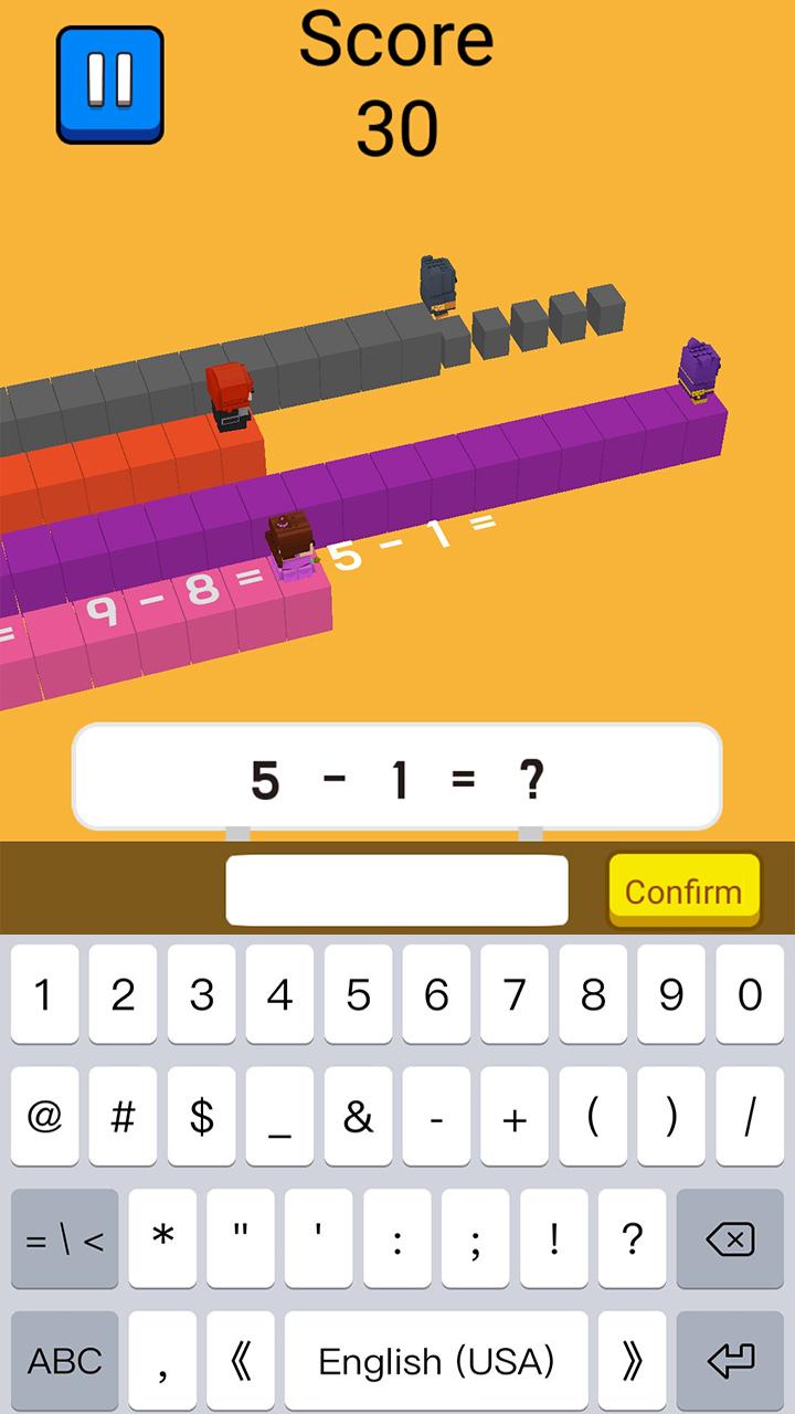 NumRush: Quick Math Number Puzzle Game, Type & Run游戏截图