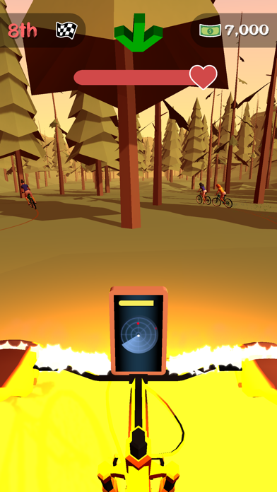 Mountain Bike Bash游戏截图