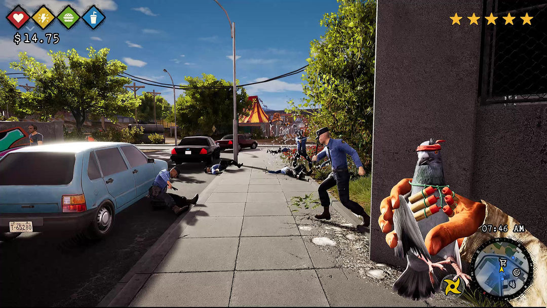 流浪汉模拟器游戏截图