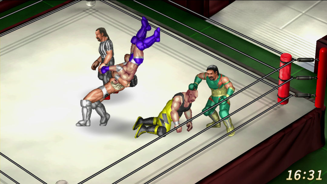 Fire Pro Wrestling World游戏截图