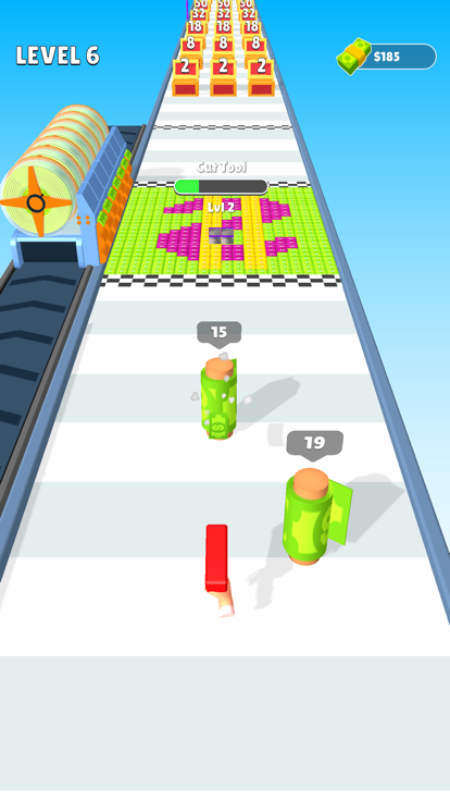 Money Cut Run游戏截图