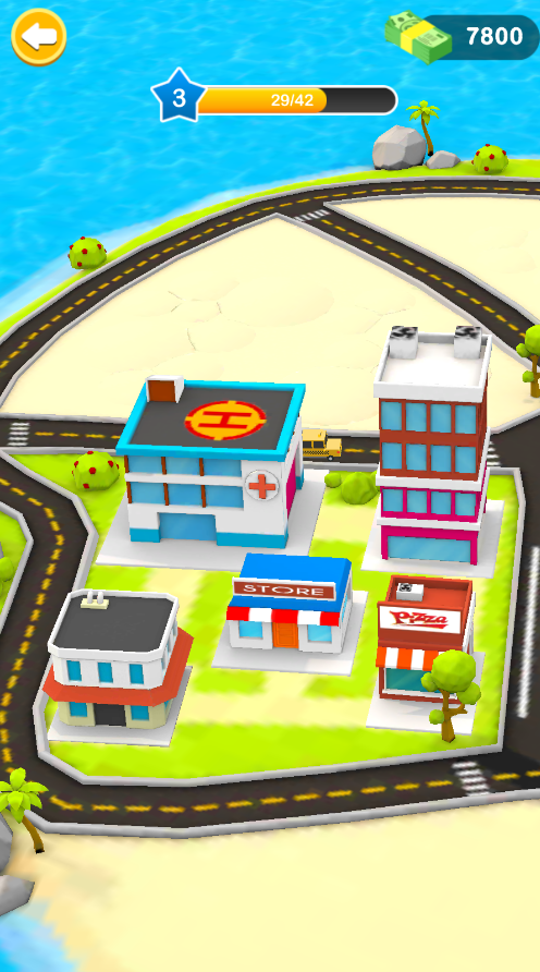 Loop Cars - City Island游戏截图