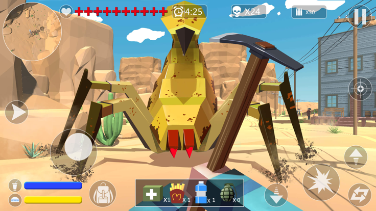 迷你创造世界4:像素吃鸡游戏截图