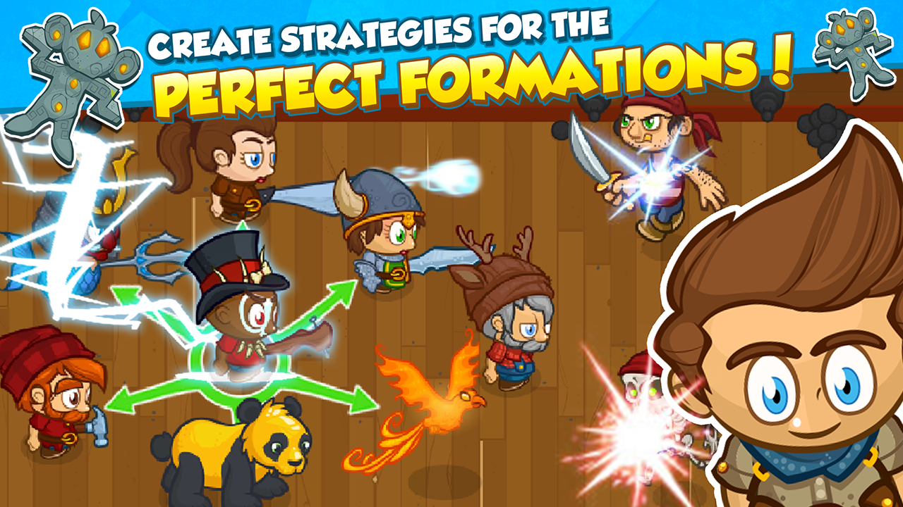 Crusaders of the Lost Idols游戏截图