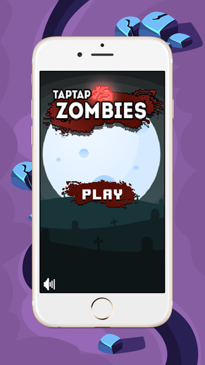 Tap Tap Pixel Zombies 杀僵尸游戏截图
