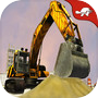 挖掘机起重机：推土机，混凝土装载机驱动icon