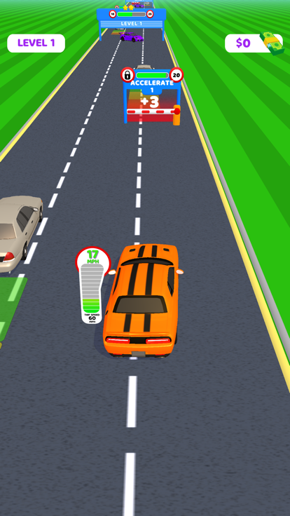 Overtake Car游戏截图