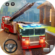 City Rescue Fire Truck Games