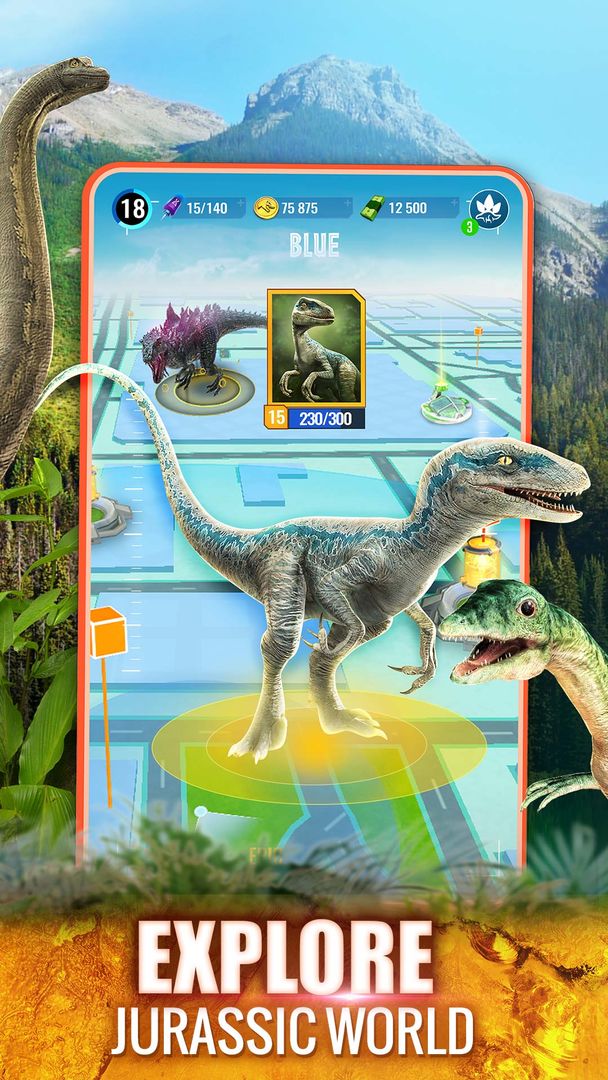 Screenshot of Jurassic World Alive
