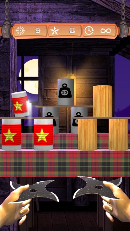 Ninja Shuriken Hit & Knockdown游戏截图