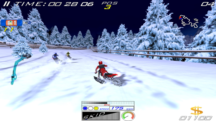XTrem SnowBike游戏截图