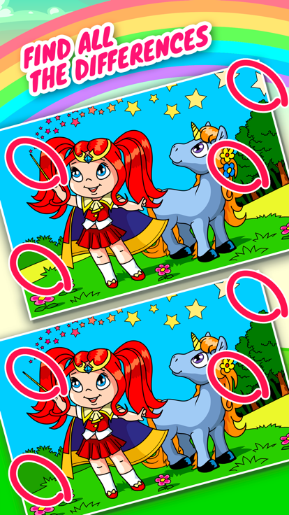 Find Differences offline game游戏截图
