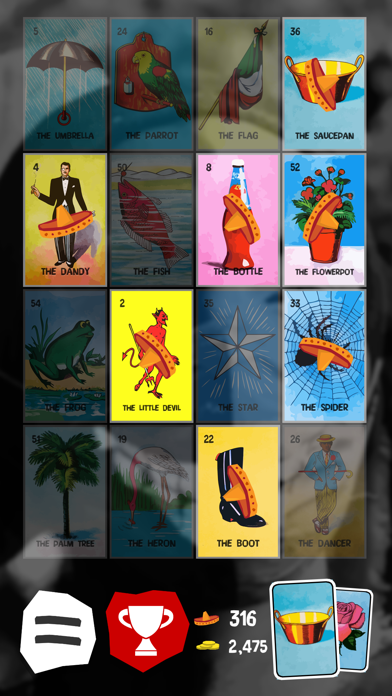 Lotería ¡Cántamelas!游戏截图