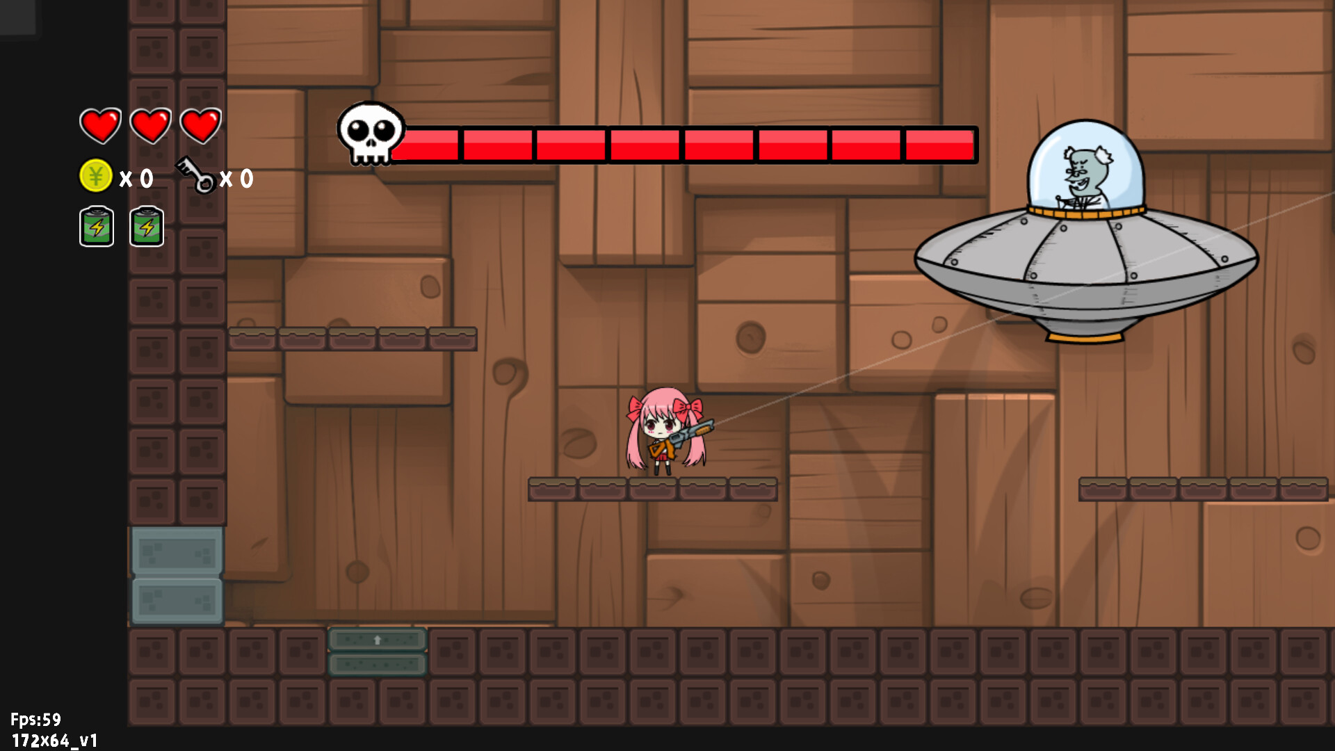 咸鱼侠大战b宫怪游戏截图