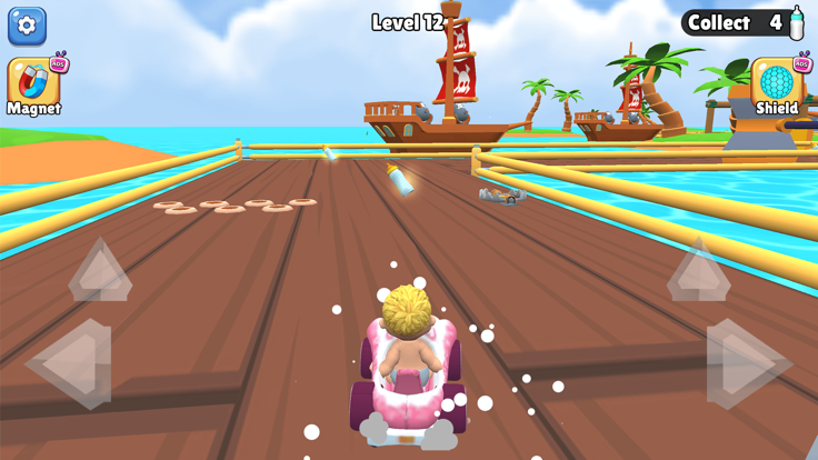 Babby Kart Rider游戏截图