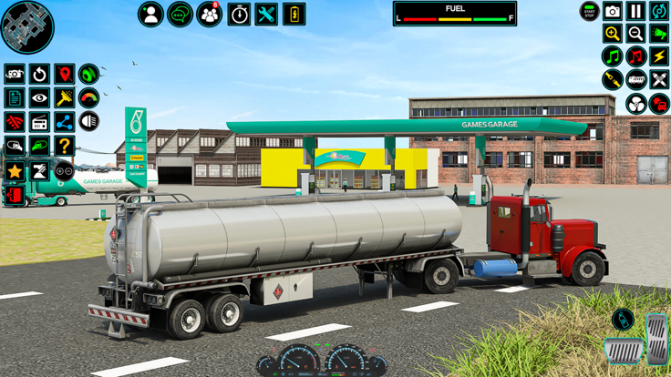 Euro Oil Tanker Transporter 3D游戏截图
