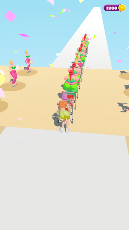 Grocery Cart Run游戏截图