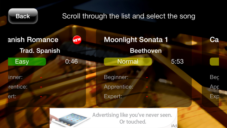 Piano Master 免费游戏截图
